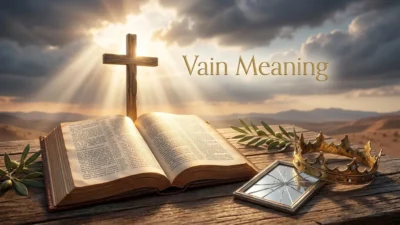 vain meaning in the bible
