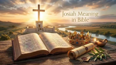 josiah meaning in bible