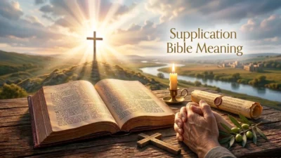 supplication bible meaning