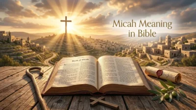 micah meaning in bible